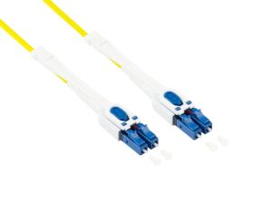 Alcasa LW-U901LC InfiniBand/Glasfaserkabel 1 m LC Gelb