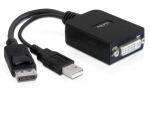 DeLOCK 61855 Videokabel-Adapter 0,23 m DisplayPort DVI-I...