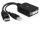 DeLOCK 61855 Videokabel-Adapter 0,23 m DisplayPort DVI-I Schwarz