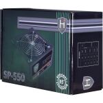 Inter-Tech HIPOWER SP-550 Netzteil 550 W 20+4 pin ATX ATX Schwarz