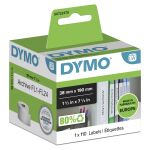 DYMO Original LabelWriter-Ordner-Etiketten | 38 mm x 190 mm | Rolle mit 110 leicht ablösbaren Etikettenband | selbstklebend | für LabelWriter Etikettendrucker und Beschriftungsgerät