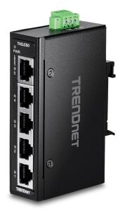 Trendnet TI-ELC50 Netzwerk-Switch Unmanaged Fast Ethernet (10/100) Schwarz