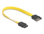 DELOCK SATA-Verl. SATA III -> SATA St/Bu 0.20m gelb