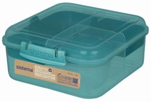 sistema To Go Box Bento Cube recyceltes PP 1,25 l 1 Stück