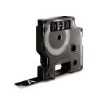 DYMO Original D1-Etikettenband | weiß auf schwarz | 12 mm x 7 m | selbstklebendes Schriftband | für LabelManager-Beschriftungsgerät