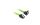 Sharkoon Kabel SATA III 90 sleeve 0,45m grün