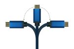 Alcasa 4520-CSF015B Videokabel-Adapter 1,5 m USB Typ-C HDMI Typ A (Standard) Blau
