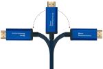 Alcasa 4520-CSF015B Videokabel-Adapter 1,5 m USB Typ-C HDMI Typ A (Standard) Blau