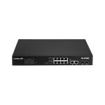 Edimax GS-5210PL Netzwerk-Switch Managed Gigabit Ethernet (10/100/1000) Schwarz