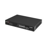 Edimax GS-5210PL Netzwerk-Switch Managed Gigabit Ethernet (10/100/1000) Schwarz