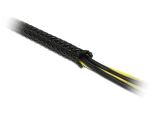 DELOCK Geflechtschlauch dehnbar 5 m x 19 mm schwarz