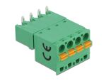 DELOCK Terminalblock Set f. Platine 4 Pin 5,08 mm Rastermaß