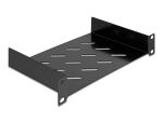 Delock 10" 1HE Fachboden, Lüftungsschlitzen 150mm, max.25kg