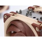 Noctua NH-U12A Computerkühlsystem Prozessor Kühler 12 cm Beige, Braun, Silber 1 Stück(e)