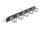 DELOCK 19" Kabelmanagement Panel schwarz