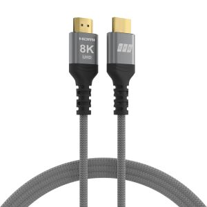 EFB Elektronik HDMI-21-00002 HDMI-Kabel 1 m HDMI Typ A (Standard) Schwarz, Grau
