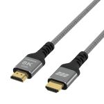 EFB Elektronik HDMI-21-00002 HDMI-Kabel 1 m HDMI Typ A (Standard) Schwarz, Grau