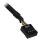 Inter-Tech CI-02 Kartenleser USB 2.0 Eingebaut Schwarz