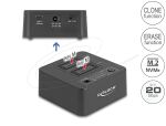 DELOCK USB 20 Gbps M.2 Dockingstation 2x M.2 NVMe PCIe SSD