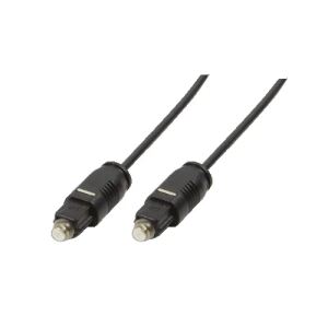 LogiLink Toslink - Toslink, 1m Audio-Kabel Schwarz