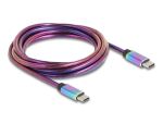DeLOCK 81116 USB Kabel USB 2.0 2 m USB C 0,48 Gbit/s 60 W Mehrfarbig