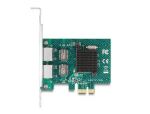 DeLOCK PCI Express x1 Karte zu 2 x RJ45 Gigabit LAN BCM