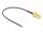 DeLOCK Antennenkabel RP-SMA Buchse zum Einbau zu I-PEX Inc., MHF® 4L LK Stecker 1.37 10 cm Gewindelänge 10 mm