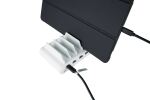 Alcasa PCA-D006W Ladestationsorganiser Freistehend Weiß