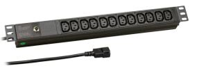 EFB Elektronik EK631CC.1 Stromverteilereinheit (PDU) 12 AC-Ausgänge 1U Schwarz
