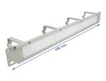 DELOCK 19" Kabelmanagement Bürstenleiste 4...