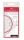 Faber-Castell 177199 Zeichenschablone Rot, Transparent