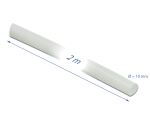DELOCK Schutzschlauch Glasfasergeflecht 2mx10mm weiß