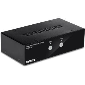 Trendnet TK-241DP Tastatur/Video/Maus (KVM)-Switch Schwarz