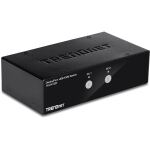 Trendnet TK-241DP Tastatur/Video/Maus (KVM)-Switch Schwarz