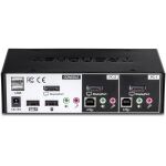 Trendnet TK-241DP Tastatur/Video/Maus (KVM)-Switch Schwarz