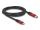 DeLOCK USB 10 Gbps Kabel USB Typ-A Stecker zu USB Type-C Stecker 2 m rot Metall