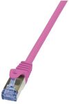 LogiLink Cat6a S/FTP, 2m Netzwerkkabel Pink S/FTP (S-STP)