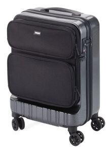 TROIKA LUG02/CB Reisegepäck Karre Harte Schale Grau 47 l Acrylnitril-Butadien-Styrol (ABS), Nylon, Polycarbonat (PC)