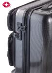 TROIKA LUG02/CB Reisegepäck Karre Harte Schale Grau 47 l Acrylnitril-Butadien-Styrol (ABS), Nylon, Polycarbonat (PC)