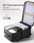 Inateck BP03005-13_BLACK Rucksack Reiserucksack Schwarz