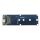 LC-Power LC-M2-C-NVME Speicherlaufwerksgehäuse SSD-Gehäuse Schwarz M.2
