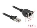 DELOCK Verlängerungskabel S/FTP RJ45 ST -> BU...