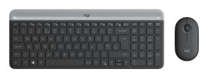Logitech 920-009188 Tastatur Maus enthalten Universal RF Wireless QWERTZ Deutsch Graphit