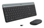 Logitech 920-009188 Tastatur Maus enthalten Universal RF Wireless QWERTZ Deutsch Graphit