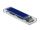 DeLOCK Externes Gehäuse für M.2 NVMe PCIe SSD mit USB Type-C Buchse transparent