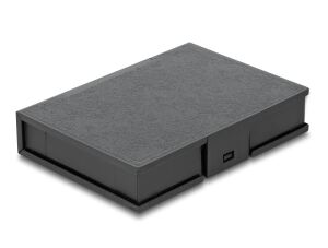 DELOCK Schutzbox für 3.5" HDD schwarz