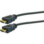 Schwaiger HDM100 013 HDMI-Kabel 10 m HDMI Typ A (Standard) Schwarz, Gold