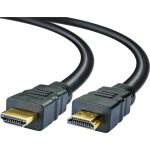 Schwaiger HDM100 013 HDMI-Kabel 10 m HDMI Typ A (Standard) Schwarz, Gold