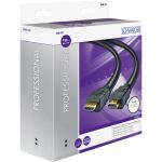 Schwaiger HDM100 013 HDMI-Kabel 10 m HDMI Typ A (Standard) Schwarz, Gold