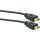 Schwaiger HDM100 013 HDMI-Kabel 10 m HDMI Typ A (Standard) Schwarz, Gold